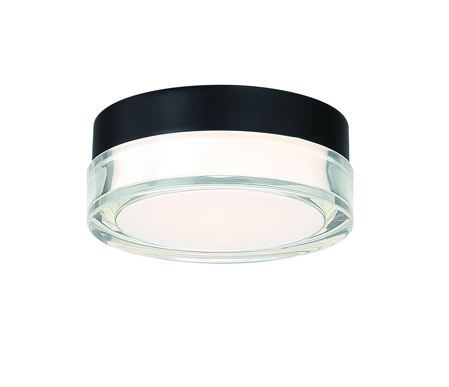 Modern Forms - FM-W44815-35-BK - LED Outdoor Flush Mount - Pi - Black from Lighting & Bulbs Unlimited in Charlotte, NC