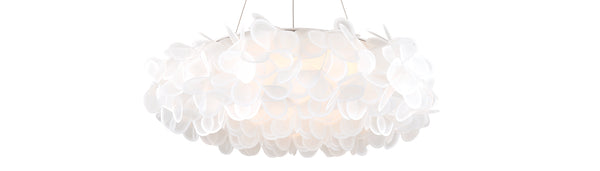 Modern Forms - PD-59933-BN - LED Chandelier - Fluffy - Brushed Nickel from Lighting & Bulbs Unlimited in Charlotte, NC