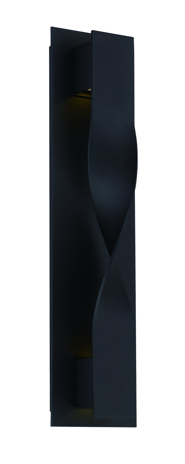 Modern Forms - WS-W5620-BK - LED Outdoor Wall Sconce - Twist - Black from Lighting & Bulbs Unlimited in Charlotte, NC