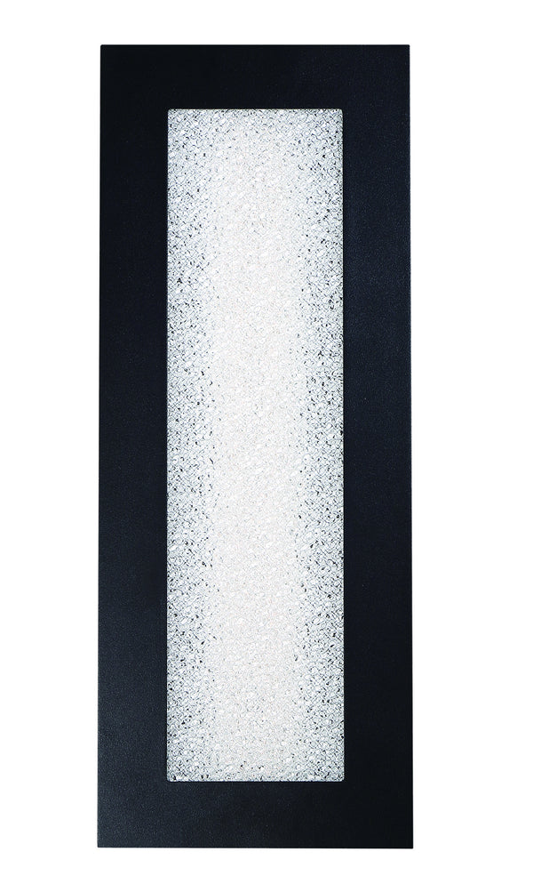 Modern Forms - WS-W71928-BK - LED Outdoor Wall Sconce - Frost - Black from Lighting & Bulbs Unlimited in Charlotte, NC