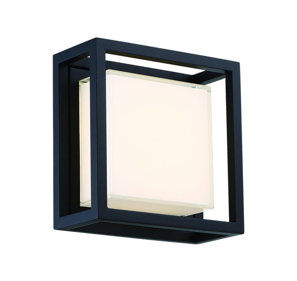 Modern Forms - WS-W73614-BK - LED Outdoor Wall Sconce - Framed - Black from Lighting & Bulbs Unlimited in Charlotte, NC