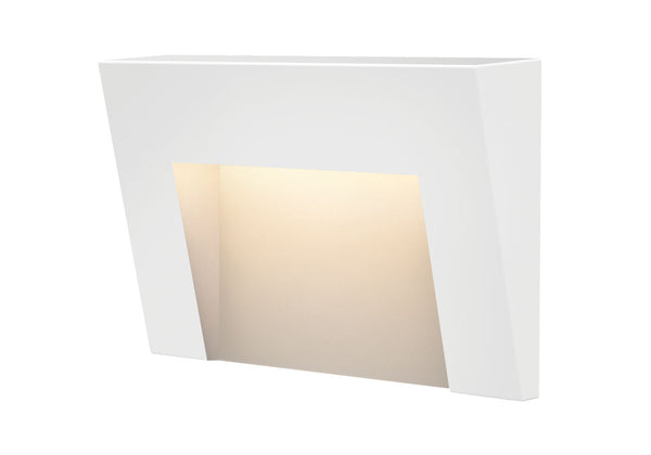 Hinkley - 1553SW - LED Landscape - Taper Deck Sconce - Satin White from Lighting & Bulbs Unlimited in Charlotte, NC