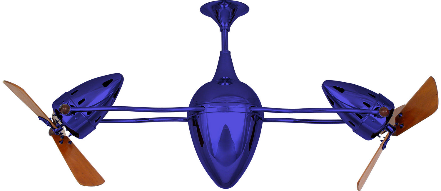 Matthews Fan Company - AR-BLUE-WD - 48"Ceiling Fan - Ar Ruthiane - Safira from Lighting & Bulbs Unlimited.