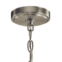 Three Light Pendant from the Voleta Collection in Brushed Nickel Finish by Kichler
