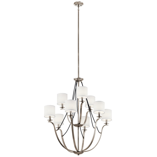 Kichler - 43534CLP - Nine Light Chandelier - Thisbe - Classic Pewter from Lighting & Bulbs Unlimited in Charlotte, NC