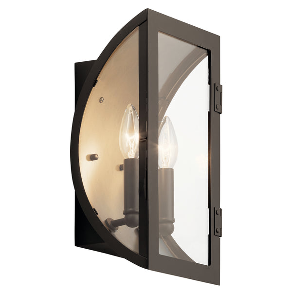 Kichler - 49286OZ - Two Light Outdoor Wall Mount - Narelle - Olde Bronze from Lighting & Bulbs Unlimited in Charlotte, NC