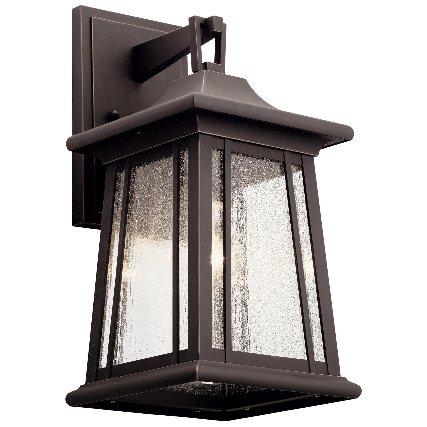 Kichler - 49909RZ - One Light Outdoor Wall Mount - Taden - Rubbed Bronze from Lighting & Bulbs Unlimited in Charlotte, NC