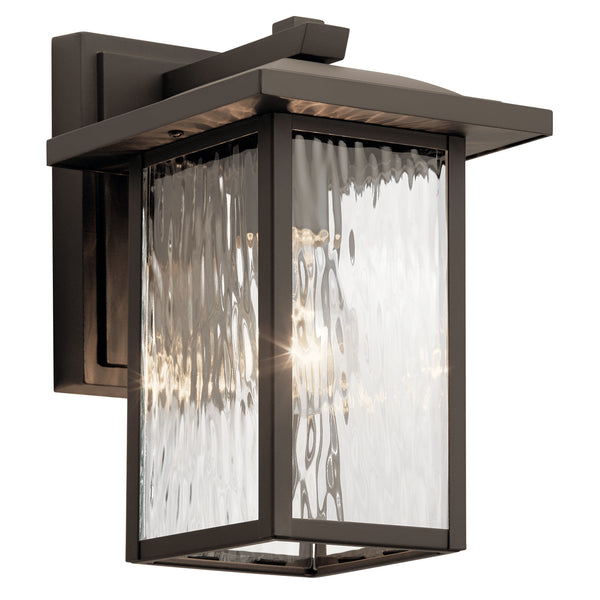 Kichler - 49924OZ - One Light Outdoor Wall Mount - Capanna - Olde Bronze from Lighting & Bulbs Unlimited in Charlotte, NC