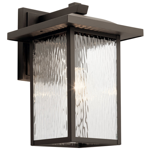 Kichler - 49926OZ - One Light Outdoor Wall Mount - Capanna - Olde Bronze from Lighting & Bulbs Unlimited in Charlotte, NC
