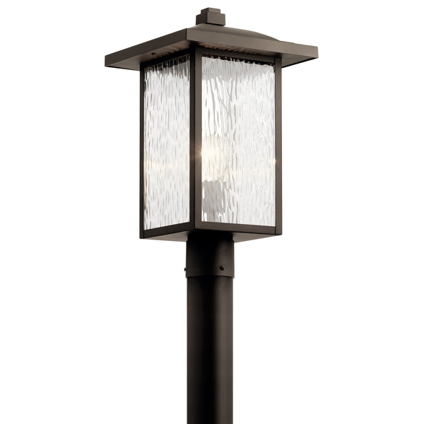 Kichler - 49927OZ - One Light Outdoor Post Mount - Capanna - Olde Bronze from Lighting & Bulbs Unlimited in Charlotte, NC