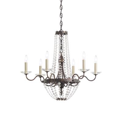 Schonbek - ER1016N-06H - Six Light Chandelier - Early American - White from Lighting & Bulbs Unlimited in Charlotte, NC