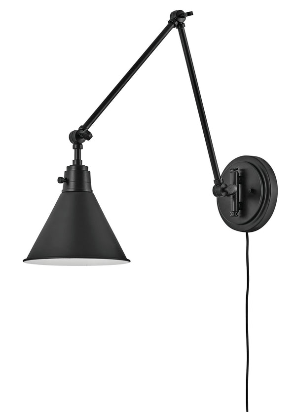 Hinkley - 3692BK - LED Wall Sconce - Arti - Black from Lighting & Bulbs Unlimited in Charlotte, NC
