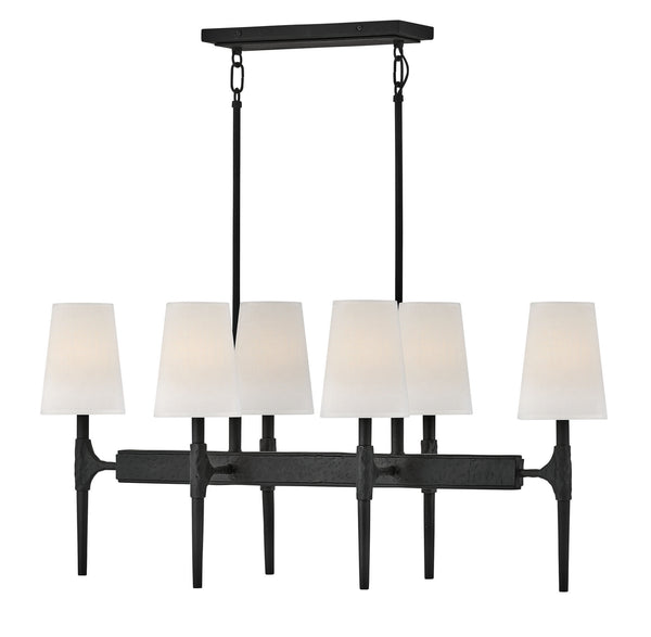 Hinkley - 4468BK - LED Chandelier - Beaumont - Black from Lighting & Bulbs Unlimited in Charlotte, NC