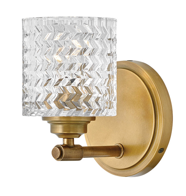 Hinkley - 5040HB - LED Bath - Elle - Heritage Brass from Lighting & Bulbs Unlimited in Charlotte, NC
