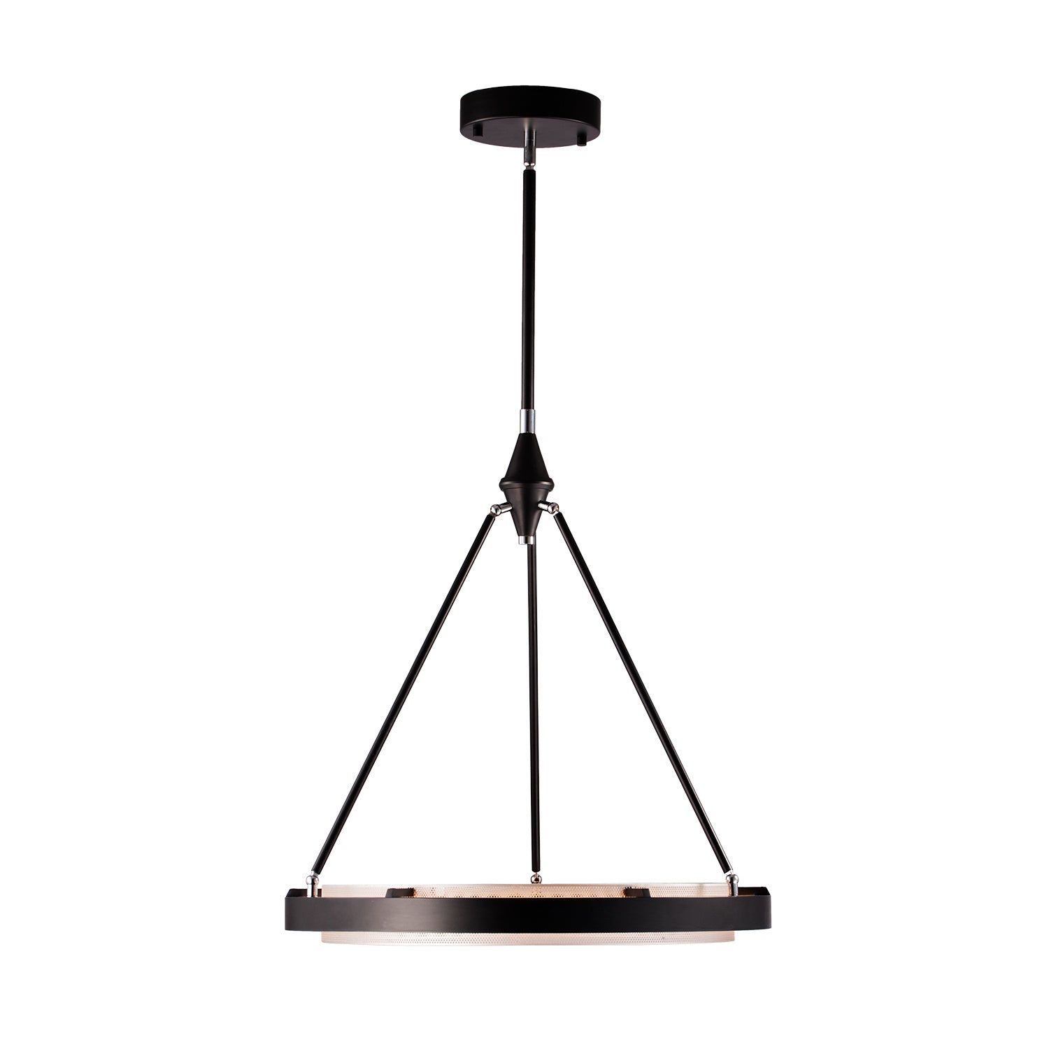 Alora - PD302724CBSS - LED Pendant - Duo - Classic Black/Silver Shimmer from Lighting & Bulbs Unlimited in Charlotte, NC