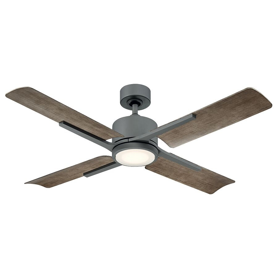 Modern Forms Fans - FR-W1806-56L27GHWG - 56"Ceiling Fan - Cervantes - Graphite/Weathered Gray from Lighting & Bulbs Unlimited in Charlotte, NC