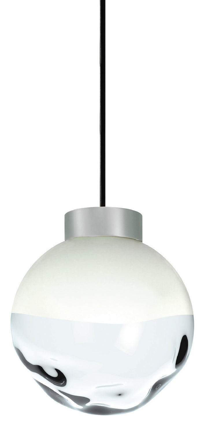 Stone Lighting - PD650CROPSNLG5 - LED Pendant - Morph - Satin Nickel from Lighting & Bulbs Unlimited in Charlotte, NC