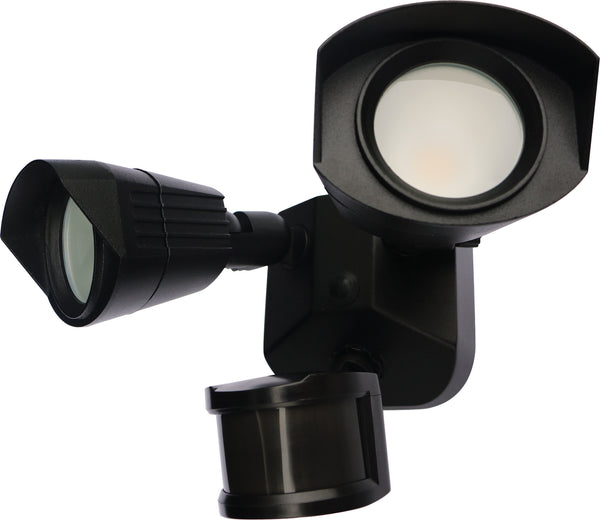 Nuvo Lighting - 65-215 - LED Dual Head Security Light - Black from Lighting & Bulbs Unlimited in Charlotte, NC