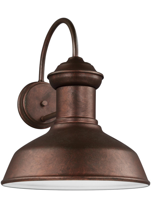 Generation Lighting - 8647701-44/T - One Light Outdoor Wall Lantern - Fredricksburg - Weathered Copper from Lighting & Bulbs Unlimited in Charlotte, NC