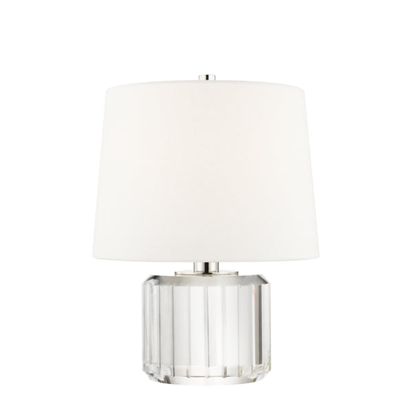 Hudson Valley - L1054-PN - One Light Table Lamp - Hague - Polished Nickel from Lighting & Bulbs Unlimited in Charlotte, NC