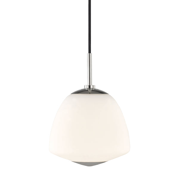 Mitzi - H288701S-PN - One Light Pendant - Jane - Polished Nickel from Lighting & Bulbs Unlimited in Charlotte, NC