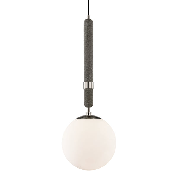 Mitzi - H289701L-PN - One Light Pendant - Brielle - Polished Nickel from Lighting & Bulbs Unlimited in Charlotte, NC