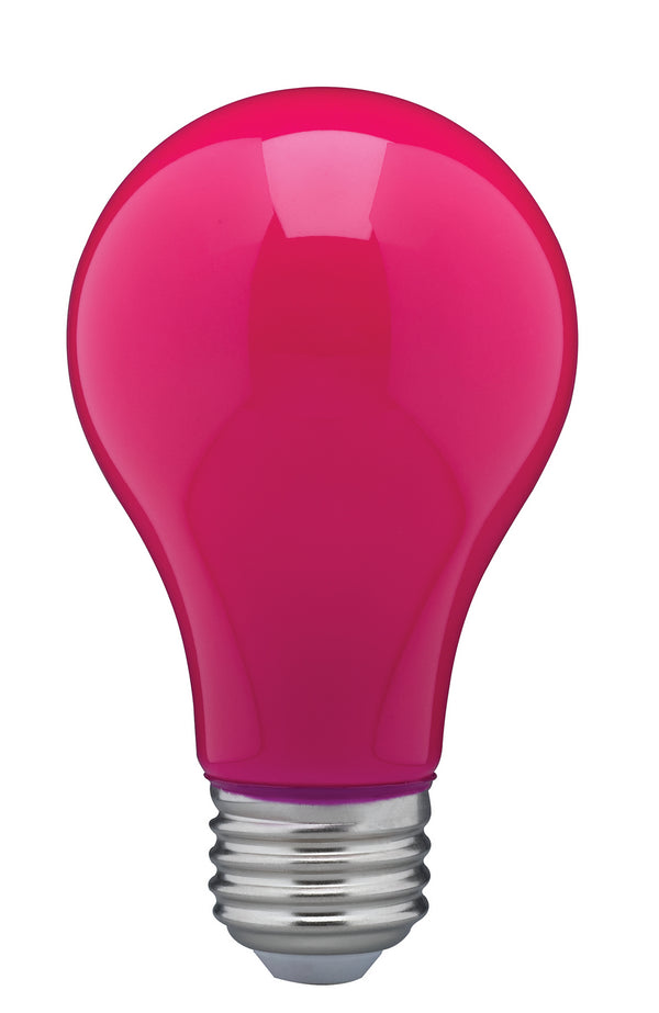Satco - S14989 - Light Bulb - Ceramic Pink from Lighting & Bulbs Unlimited in Charlotte, NC