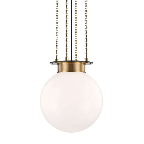 Hudson Valley - 2014-AOB - One Light Pendant - Gunther - Aged Old Bronze from Lighting & Bulbs Unlimited in Charlotte, NC