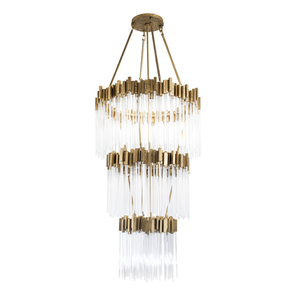 Varaluz - 309C19HG - 19 Light Chandelier - Matrix - Havana Gold from Lighting & Bulbs Unlimited in Charlotte, NC