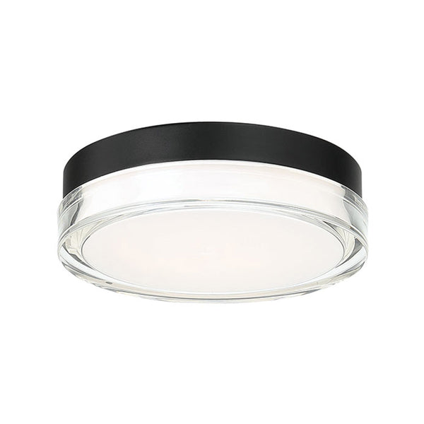 W.A.C. Lighting - FM-W57809-30-BK - LED Flush Mount - Dot - Black from Lighting & Bulbs Unlimited in Charlotte, NC