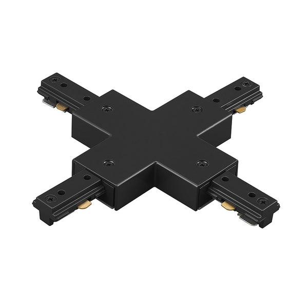 W.A.C. Lighting - HX-BK - Track Connector - 120V Track - Black from Lighting & Bulbs Unlimited in Charlotte, NC