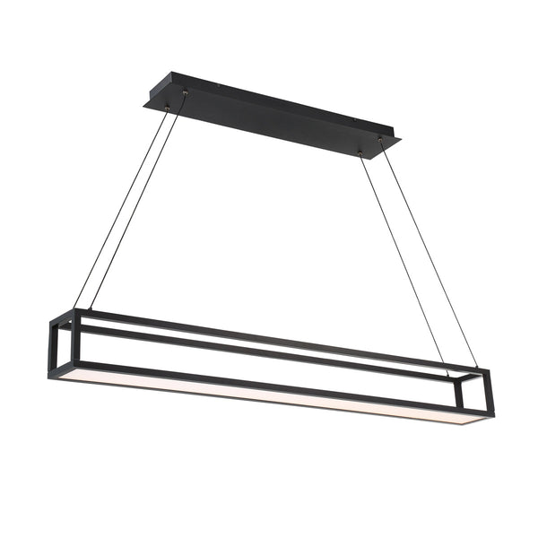 W.A.C. Lighting - PD-31947-BK - LED Pendant - Trick Box - Black from Lighting & Bulbs Unlimited in Charlotte, NC
