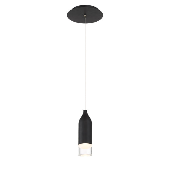W.A.C. Lighting - PD-76908-BK - LED Pendant - Action - Black from Lighting & Bulbs Unlimited in Charlotte, NC