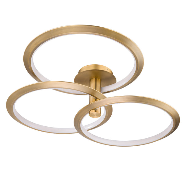 W.A.C. Lighting - PD-94940-AB - LED Pendant - Solaris - Aged Brass from Lighting & Bulbs Unlimited in Charlotte, NC