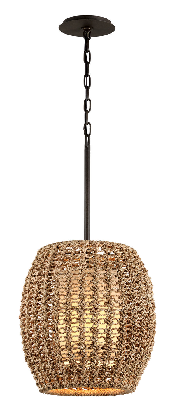 Troy Lighting - F6754 - One Light Pendant - Conga - Bronze from Lighting & Bulbs Unlimited in Charlotte, NC