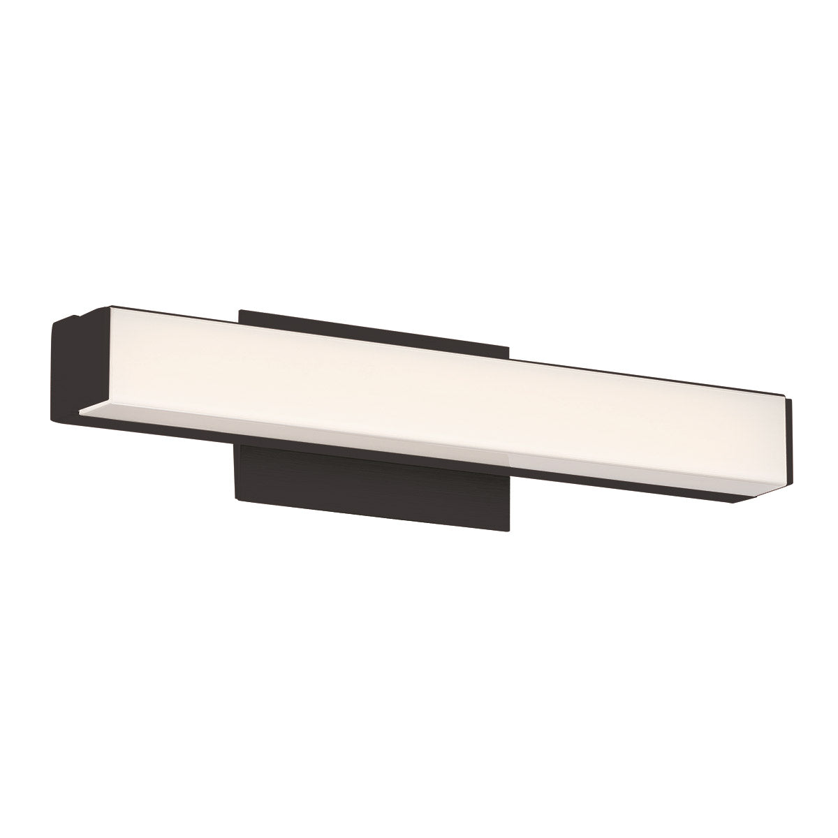 W.A.C. Lighting - WS-77612-35-BK - LED Bathroom Vanity - Brink - Brushed Black from Lighting & Bulbs Unlimited in Charlotte, NC