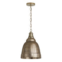 One Light Pendant from the Sedona Collection in Oxidized Nickel Finish by Capital Lighting