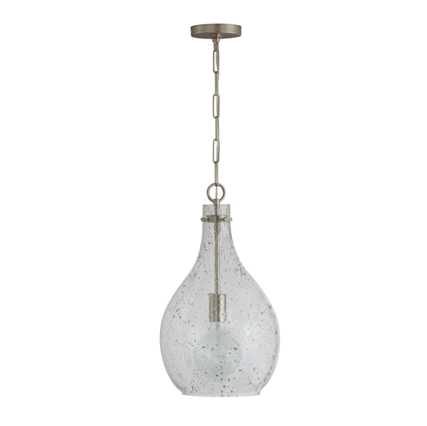 Capital Lighting - 333813BN-472 - One Light Pendant - Rabun - Brushed Nickel from Lighting & Bulbs Unlimited in Charlotte, NC
