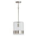 Capital Lighting - 335911PN - One Light Pendant - Marion - Polished Nickel from Lighting & Bulbs Unlimited in Charlotte, NC