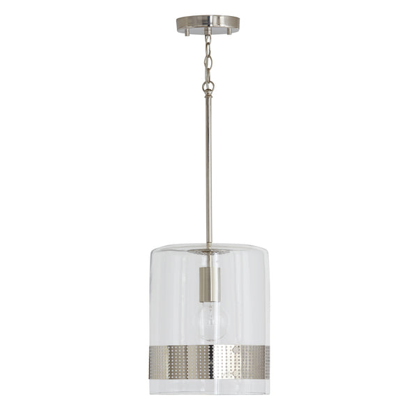 Capital Lighting - 335911PN - One Light Pendant - Marion - Polished Nickel from Lighting & Bulbs Unlimited in Charlotte, NC