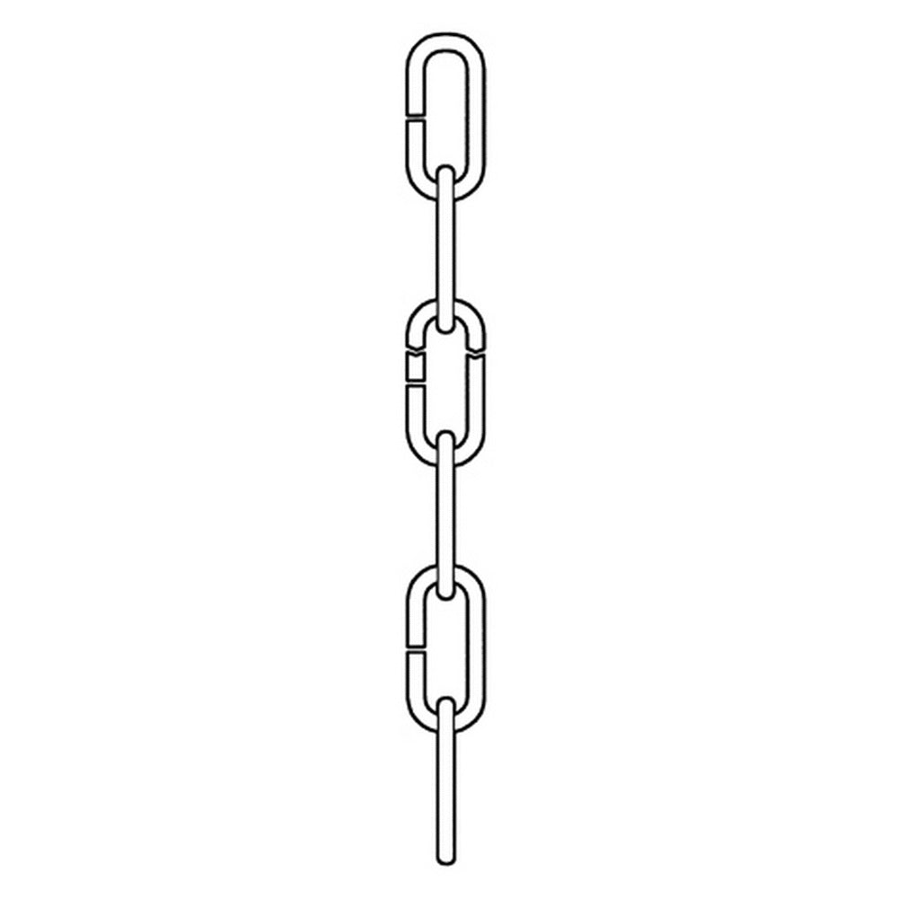 Generation Lighting - 9103-962 - Decorative Chain - Replacement Chain - Brushed Nickel from Lighting & Bulbs Unlimited in Charlotte, NC