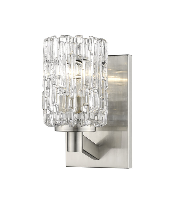 Z-Lite - 1931-1S-BN - One Light Wall Sconce - Aubrey - Brushed Nickel from Lighting & Bulbs Unlimited in Charlotte, NC