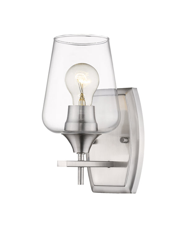 Z-Lite - 473-1S-BN - One Light Wall Sconce - Joliet - Brushed Nickel from Lighting & Bulbs Unlimited in Charlotte, NC