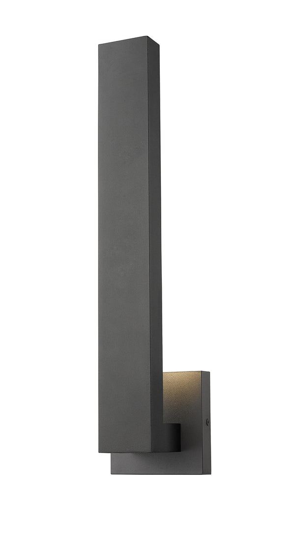 Z-Lite - 576M-BK-LED - LED Outdoor Wall Sconce - Edge - Black from Lighting & Bulbs Unlimited in Charlotte, NC