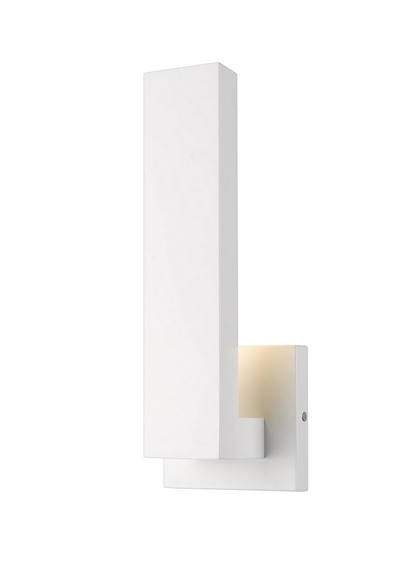 Z-Lite - 576S-WH-LED - LED Outdoor Wall Sconce - Edge - White from Lighting & Bulbs Unlimited in Charlotte, NC