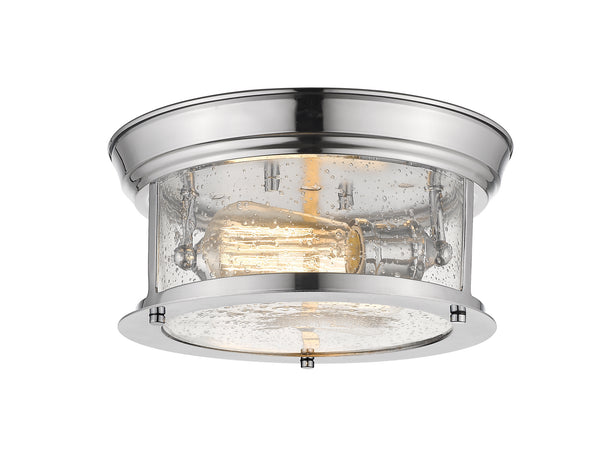 Z-Lite - 727F10-CH - Two Light Flush Mount - Sonna - Chrome from Lighting & Bulbs Unlimited in Charlotte, NC