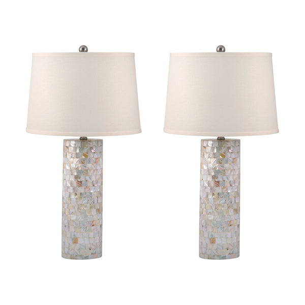 ELK Home - 812/S2 - Two Light Table Lamp (Set of 2) - Mother of Pearl - Natural from Lighting & Bulbs Unlimited in Charlotte, NC