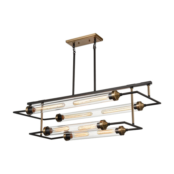 ELK Home - D4336 - Eight Light Chandelier - North by North East - Oil Rubbed Bronze from Lighting & Bulbs Unlimited in Charlotte, NC