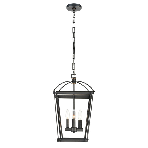 Alora - PD312212UB - Four Light Foyer Pendant - Manor - Urban Bronze from Lighting & Bulbs Unlimited in Charlotte, NC