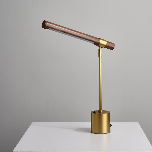 Annimus - ALD-BAR-BRWE - Bar - LED Light Desk Lamp - Origin Collection - Matte Brass Base